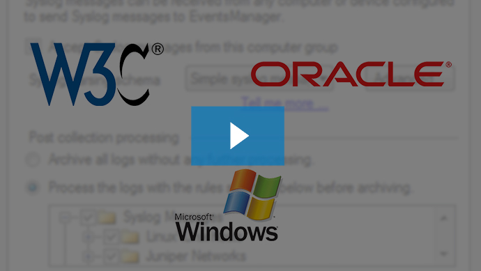 01 - Wide support for log sources